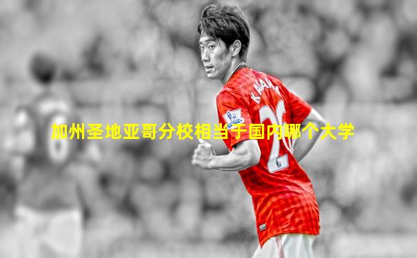 加州圣地亚哥分校相当于国内哪个大学