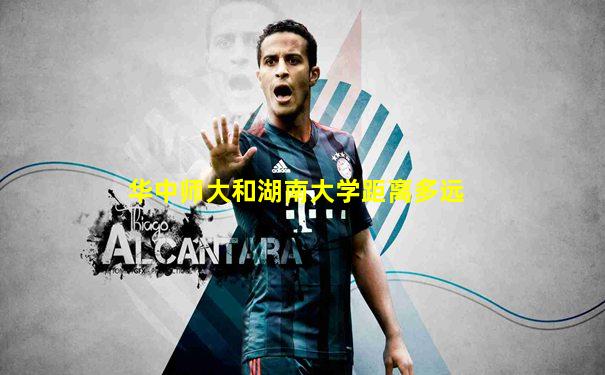 华中师大和湖南大学距离多远