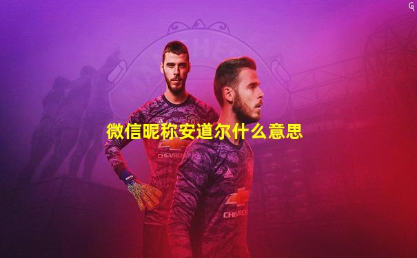 微信昵称安道尔什么意思