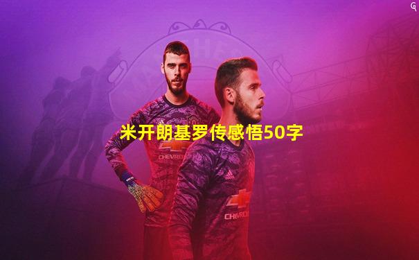 米开朗基罗传感悟50字